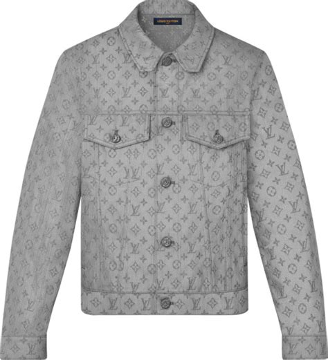 louis vuitton grey denim jacket|louis vuitton denim speedy.